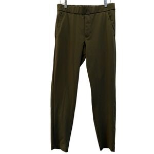 Bonobos The Off Duty Pant Mens Medium Regular Olive Green Jogger Tapered Chino